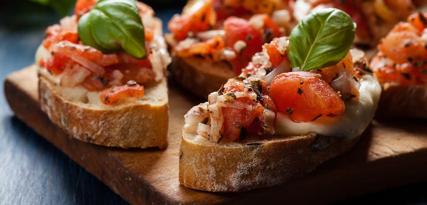 Easy summer starters - Bruschetta