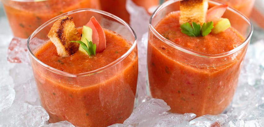 Easy summer starters - Gazpacho