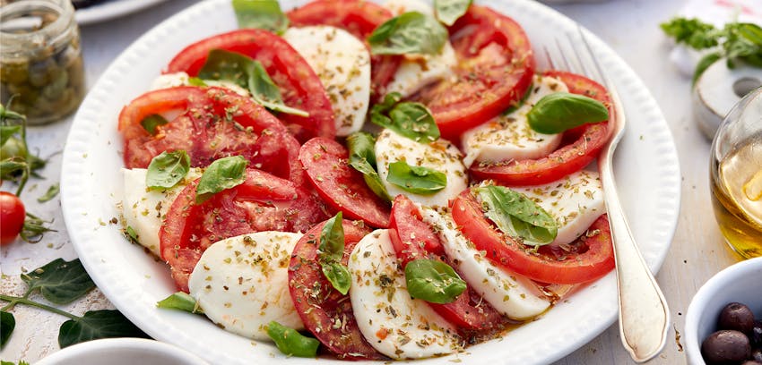 Easy summer starters - Caprese salad