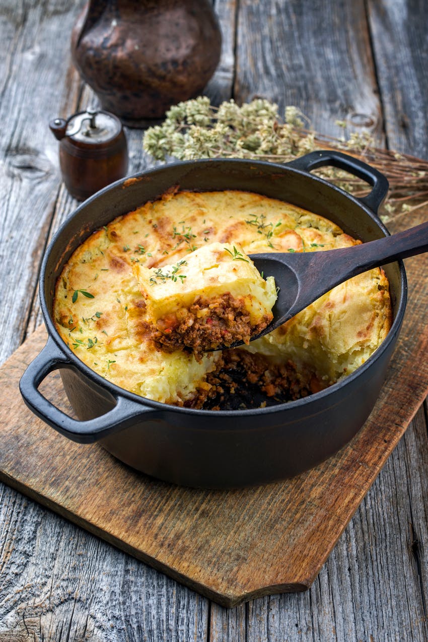 Are there allergens in baked beans?  Baked bean cottage pie