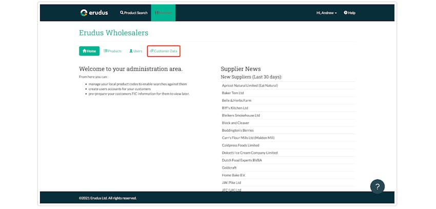 Uploading Purchase History For Customers Step 2