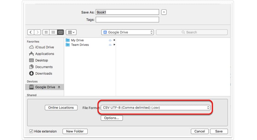 Uploading Purchase History For Customers Step 6