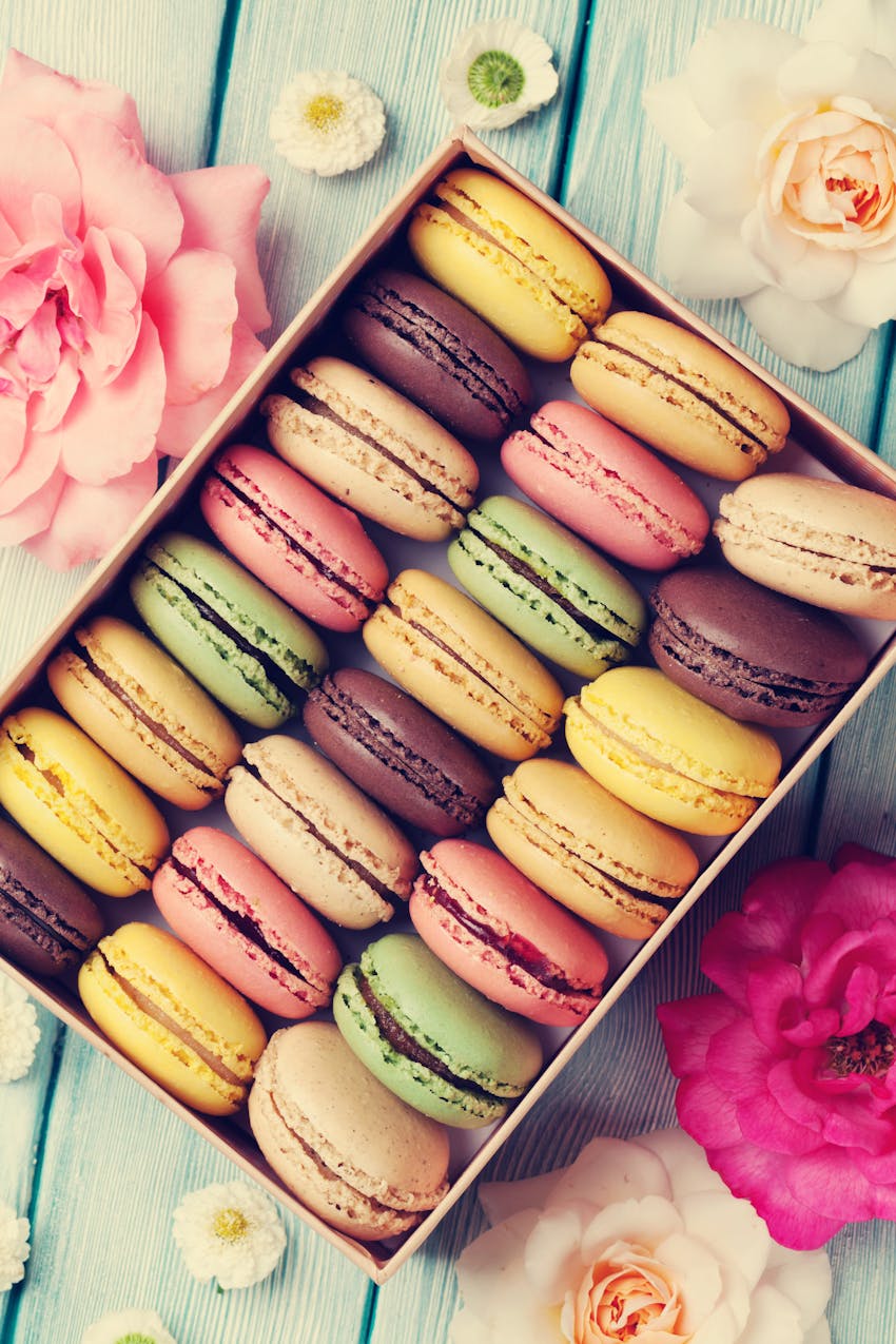 Afternoon tea tips - macarons