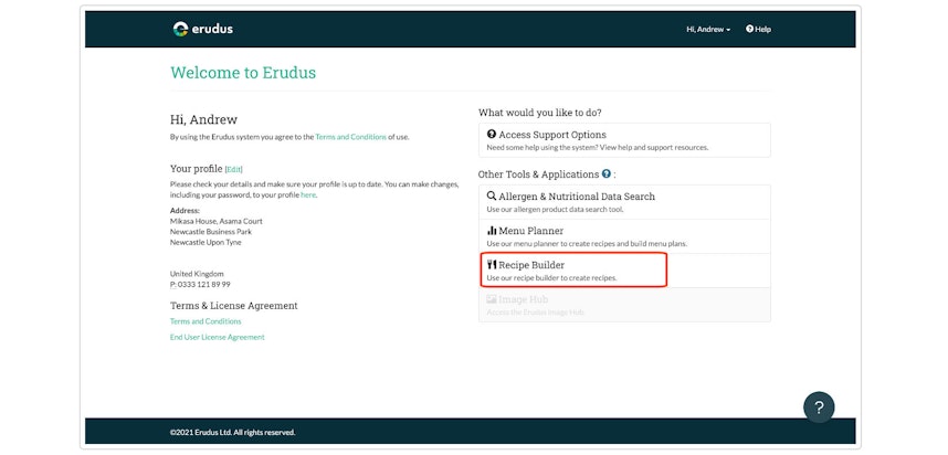 Quick bite: Creating a new recipe on Recipe Builder - Step 1 Quick bite: Creating a new recipe on Recipe Builder - Step 1
