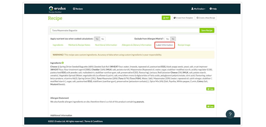 Quick bite: Creating a new recipe on Recipe Builder - Step 5.4 Quick bite: Creating a new recipe on Recipe Builder - Step 5.4