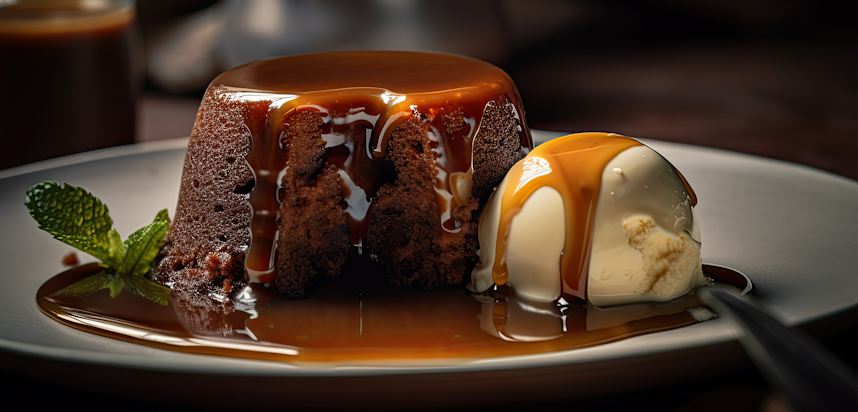 The ultimate British puddings list - sticky toffee pudding