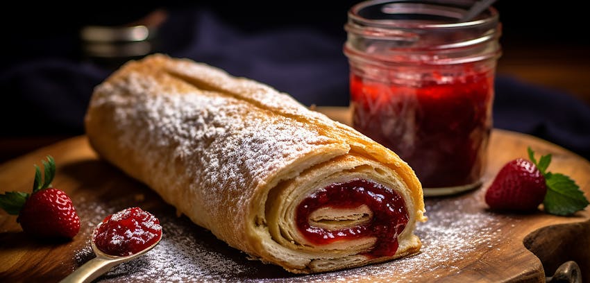 The ultimate British puddings list - jam roly poly
