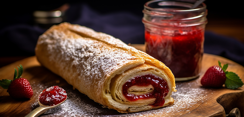 The ultimate British puddings list - jam roly poly