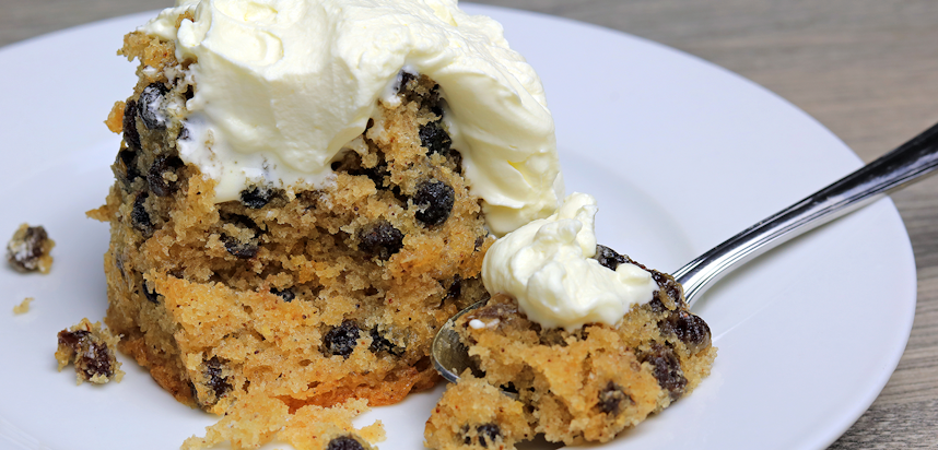 The ultimate British puddings list - Spotted dick The ultimate British puddings list - Spotted dick