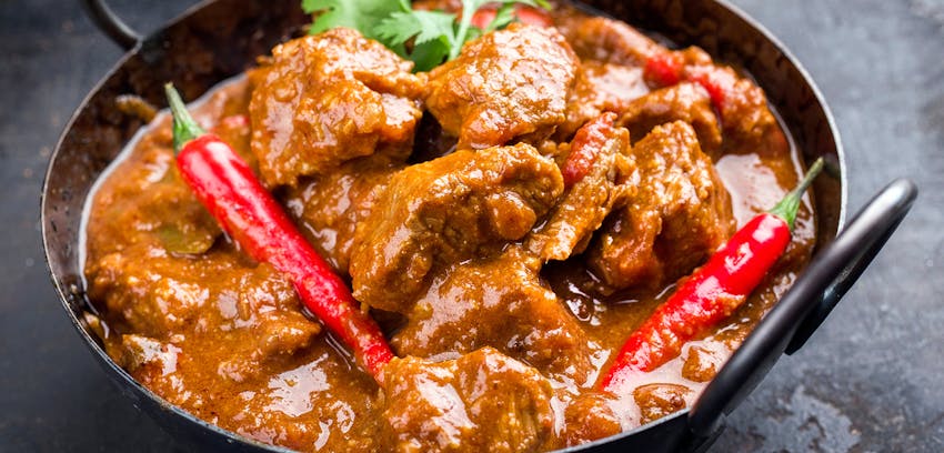 Spicy foods list - Phaal curry