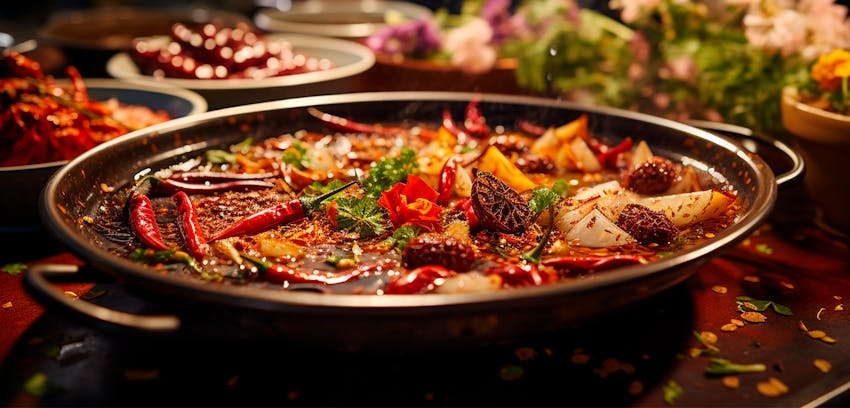 Spicy foods list - Sichuan hot pot