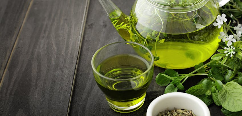 Best foods for colds - green tea