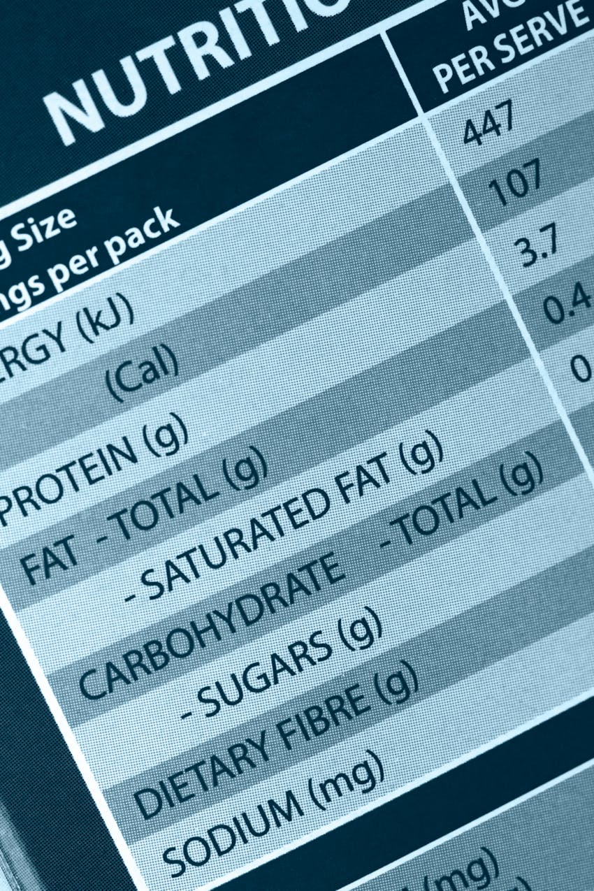 What if your food products are healthier than you think? Nutritional label including fibre
