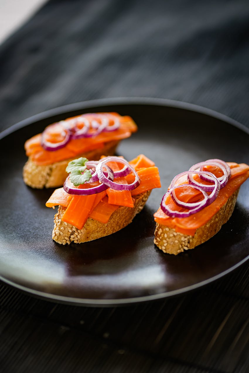 What is the best replacement for meat? Carrot smoked salmon