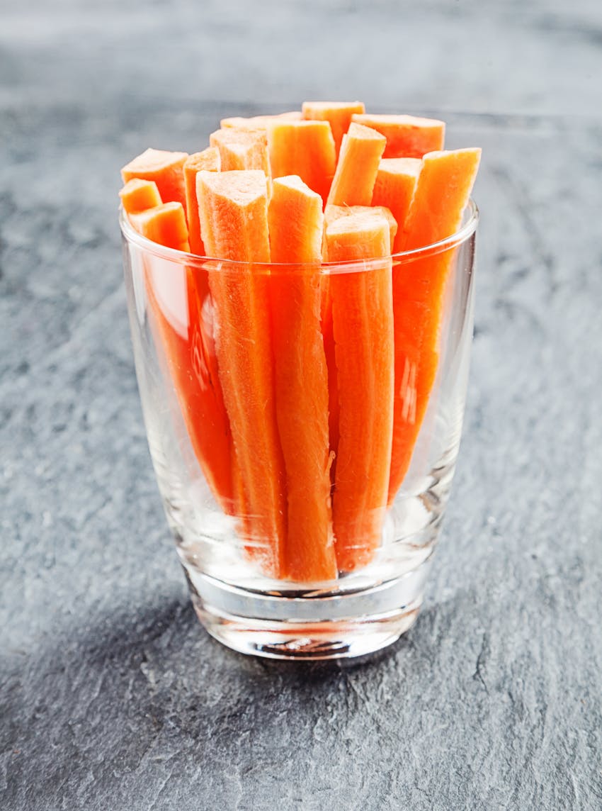 Carrot benefits and more - carrot batons