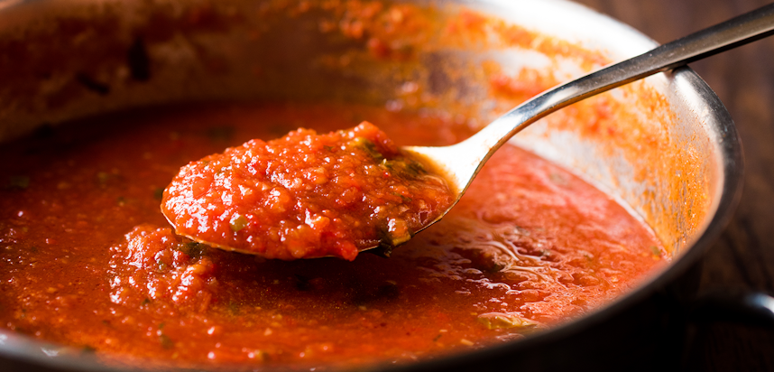 Basic sauces for cooking - tomato sauce Basic sauces for cooking - tomato sauce