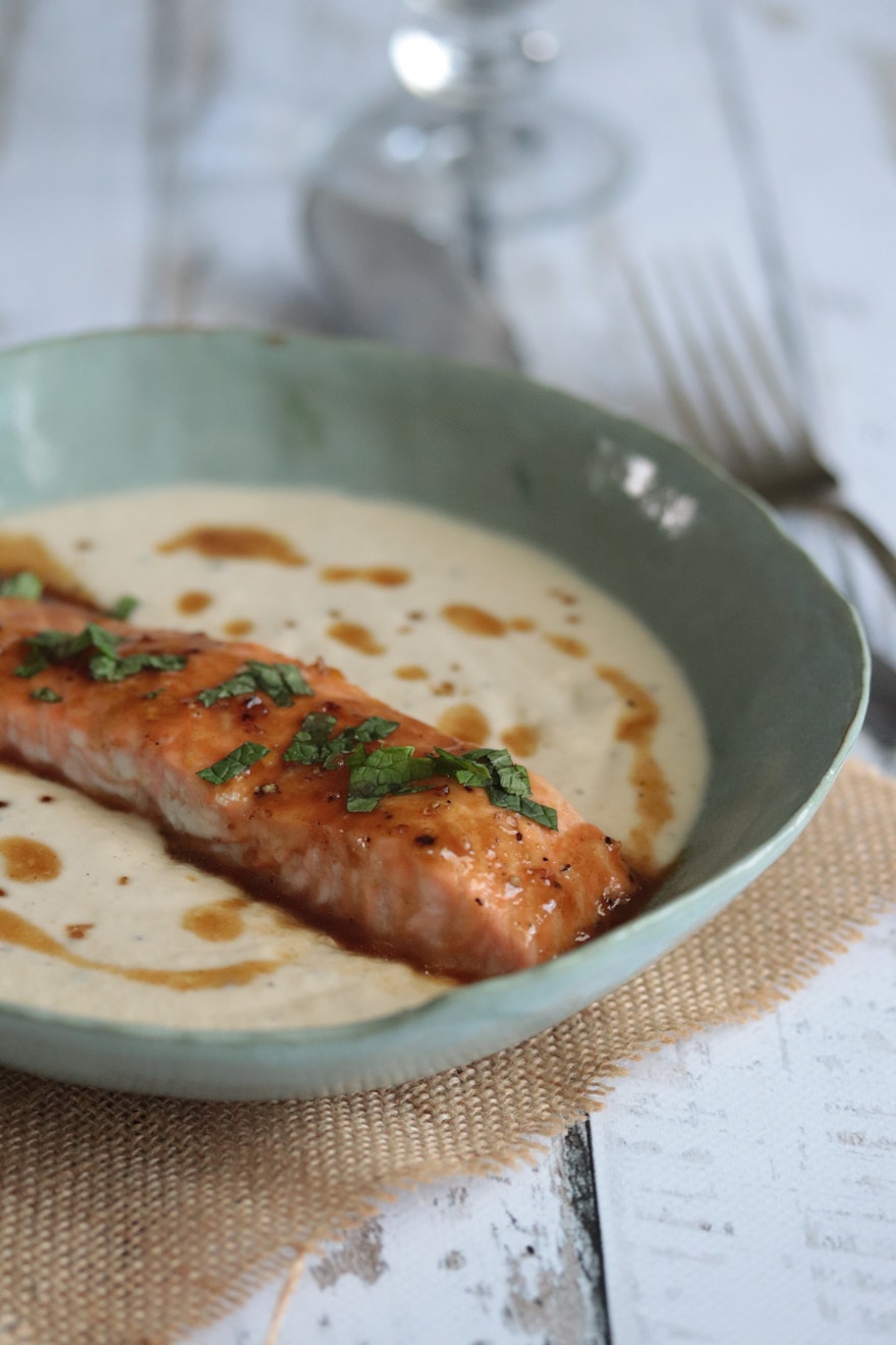 Basic sauces for cooking - fish veloute Basic sauces for cooking - fish veloute