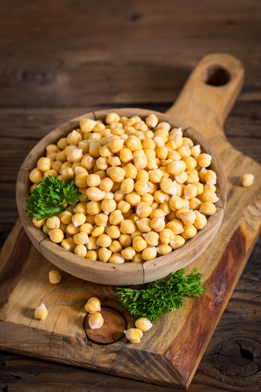Hummus ingredients - chickpeas