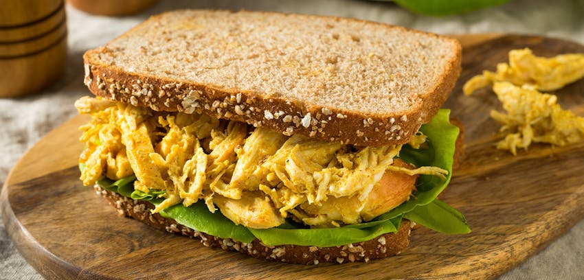 Best sandwich fillings - Coronation chicken