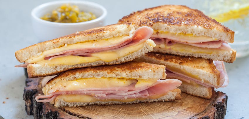 Best sandwich fillings - Ham and cheese