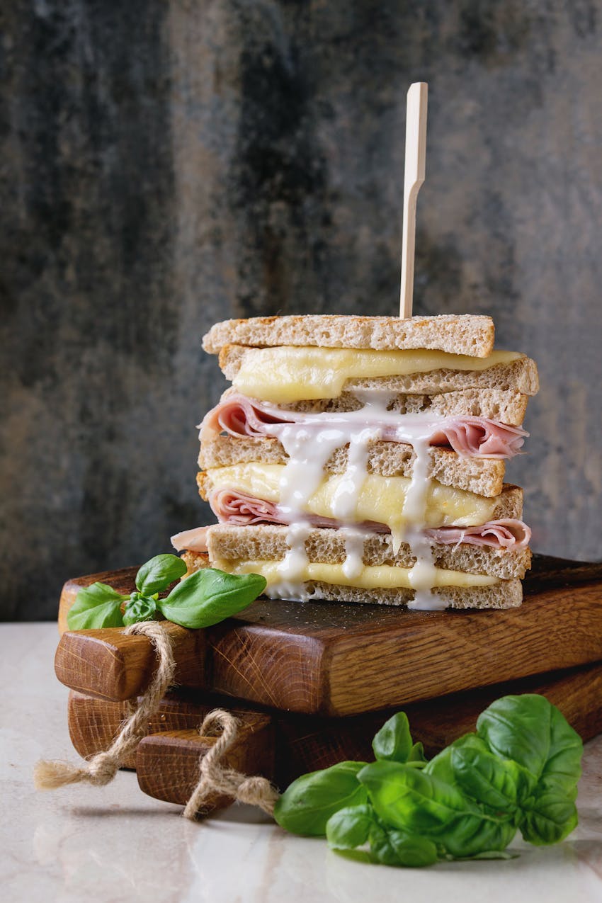 Best sandwich fillings - Ham and cheese toastie