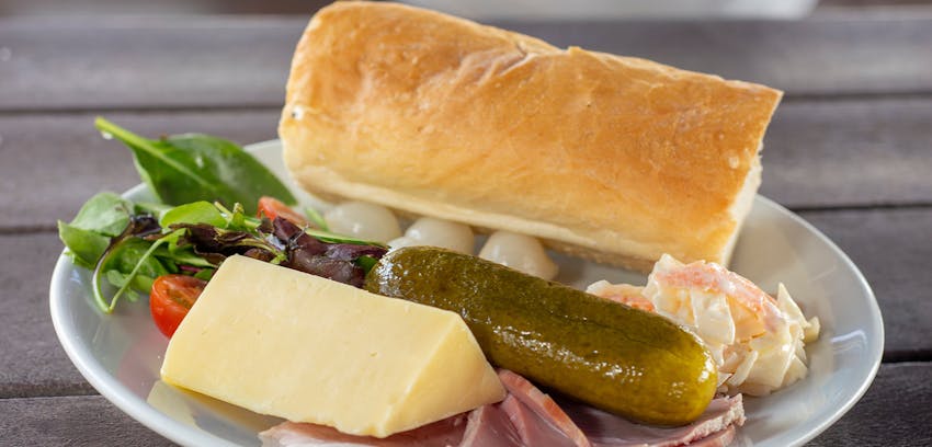 Best sandwich fillings - Cheese and pickle