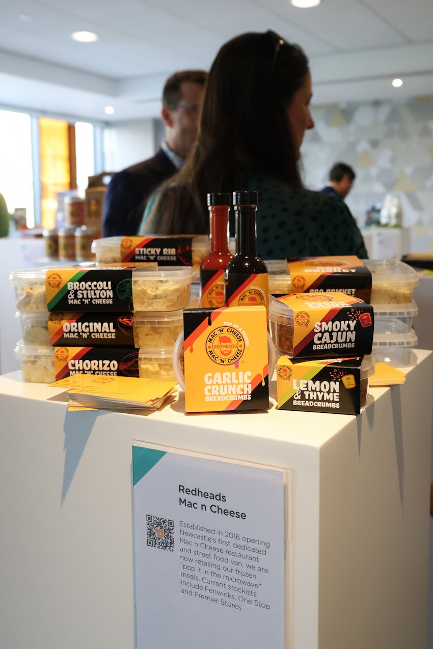 Some delicious local products on display.