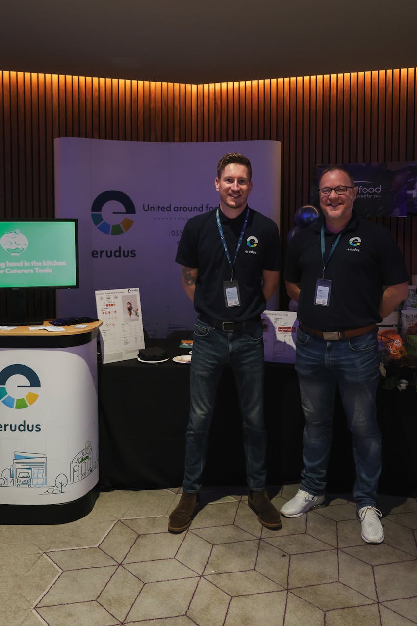 Erudus's own Stephen and Iain at the HITS Expo 2024.