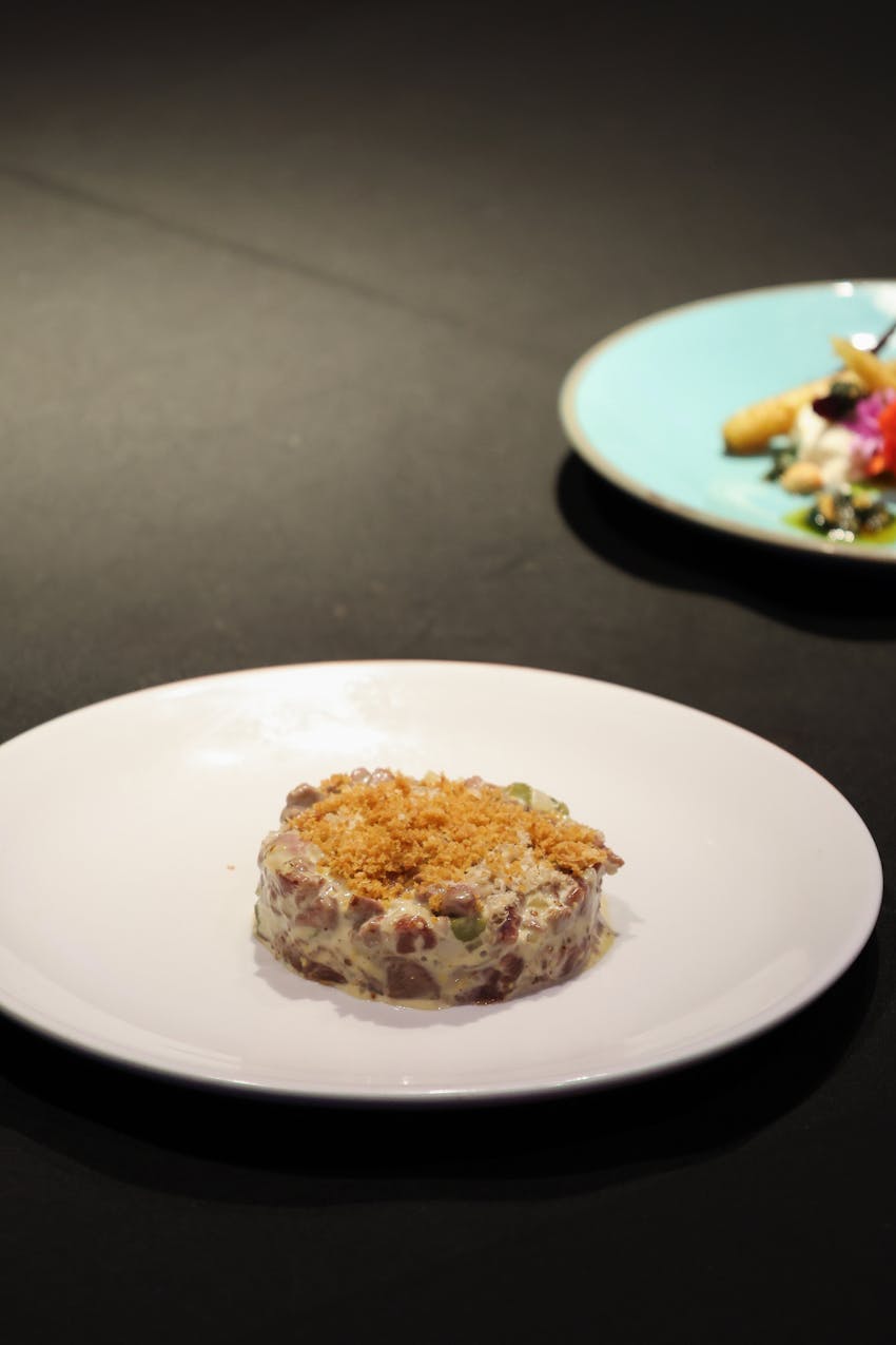 One of the delicious dishes created by competing chefs at the Expo..