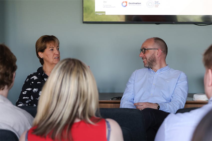Erudus out and about: May and June 2024 - HITS Expo, CEO Jon at panel talk