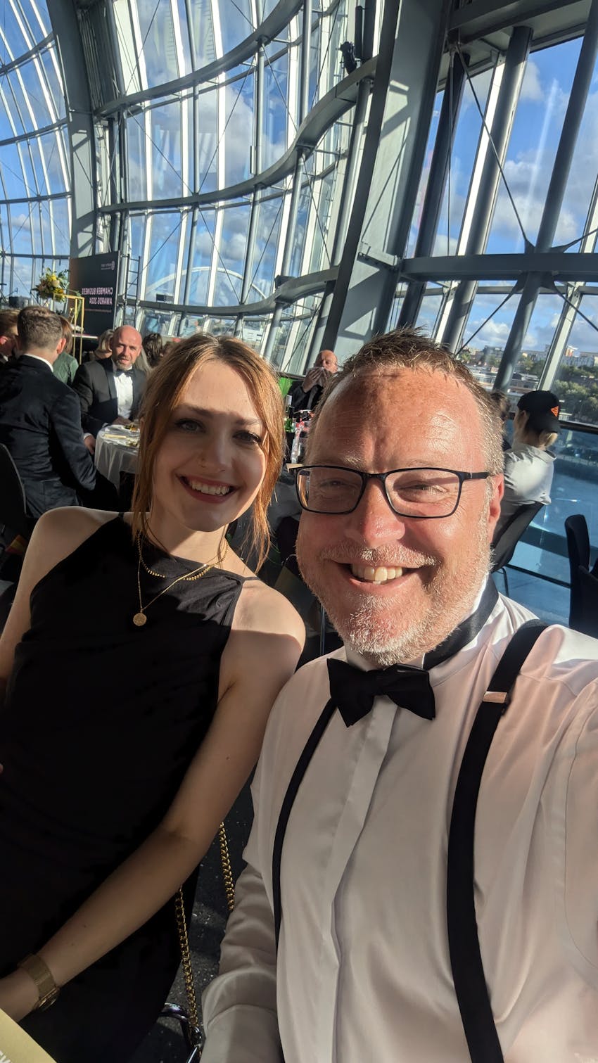 Erudus out and about: May and June 2024 - Erudus staff at Chamber Business Awards