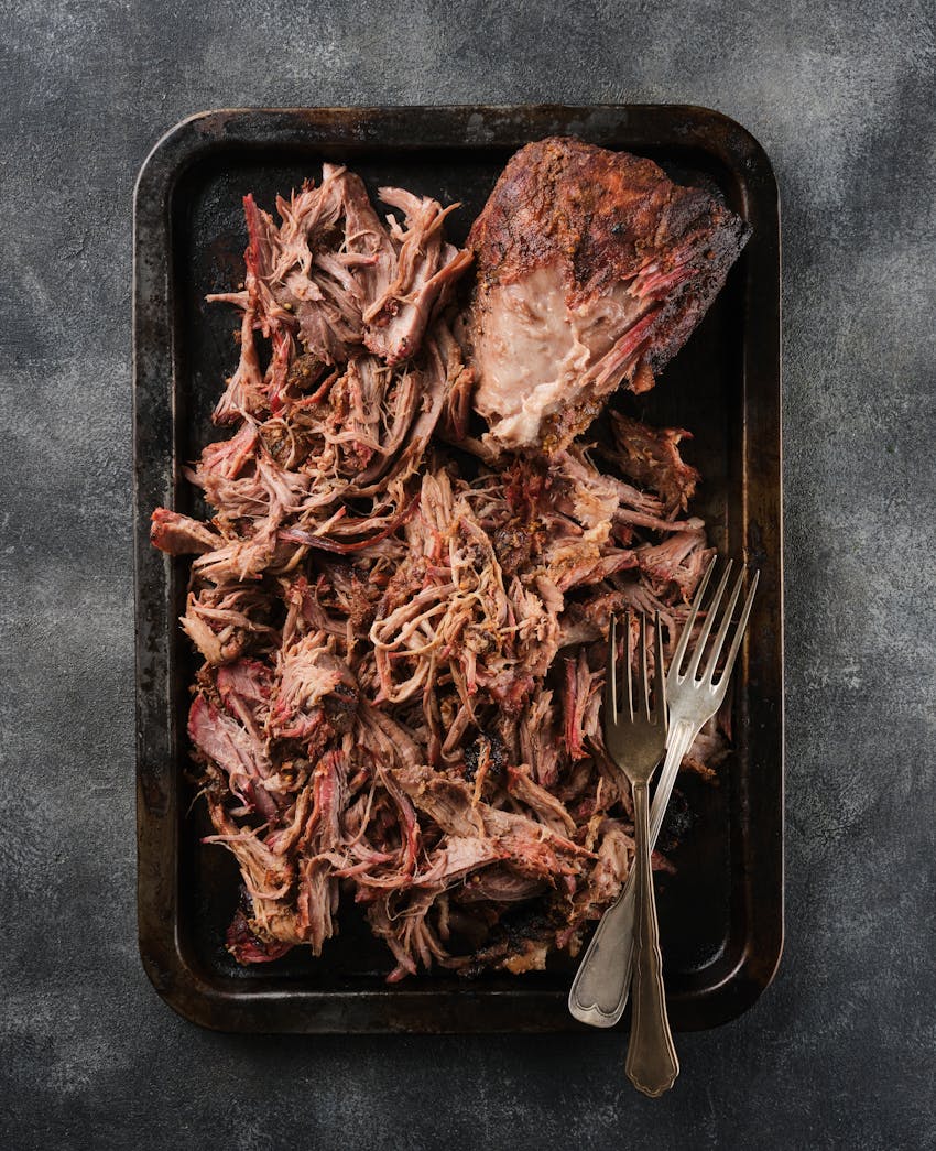 Best hot dog toppings - Pulled pork