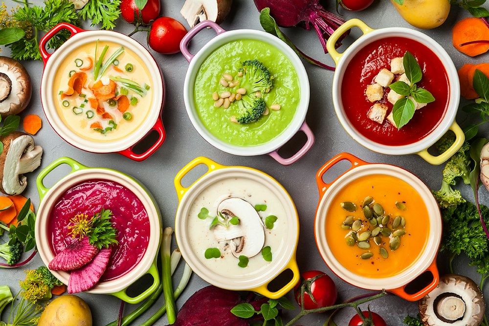 Easy summer soups
