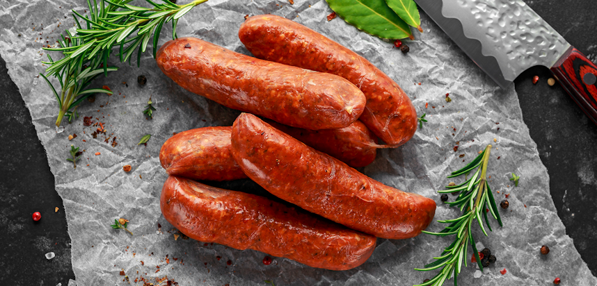 Cured meats list - chorizo Cured meats list - chorizo