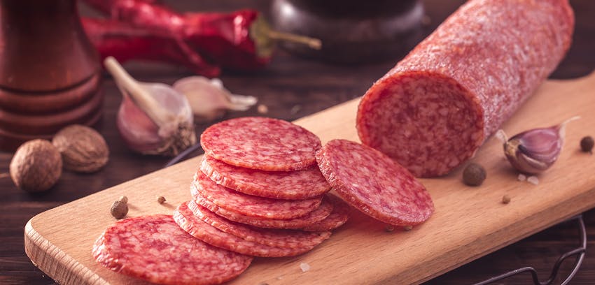 Cured meats list - salami