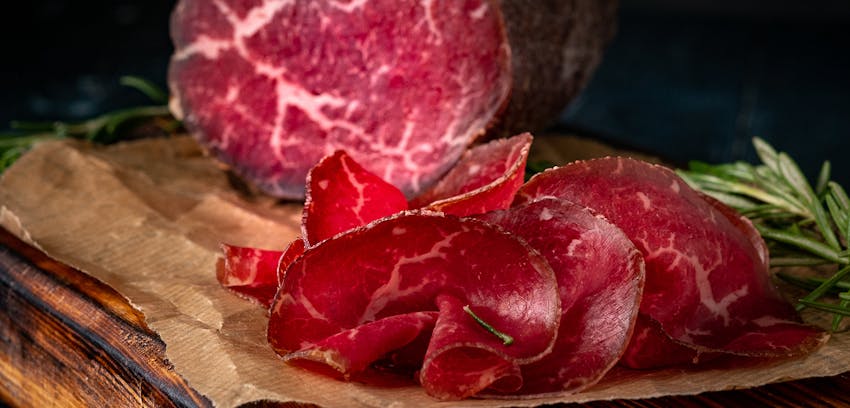 Cured meats list - bresaola