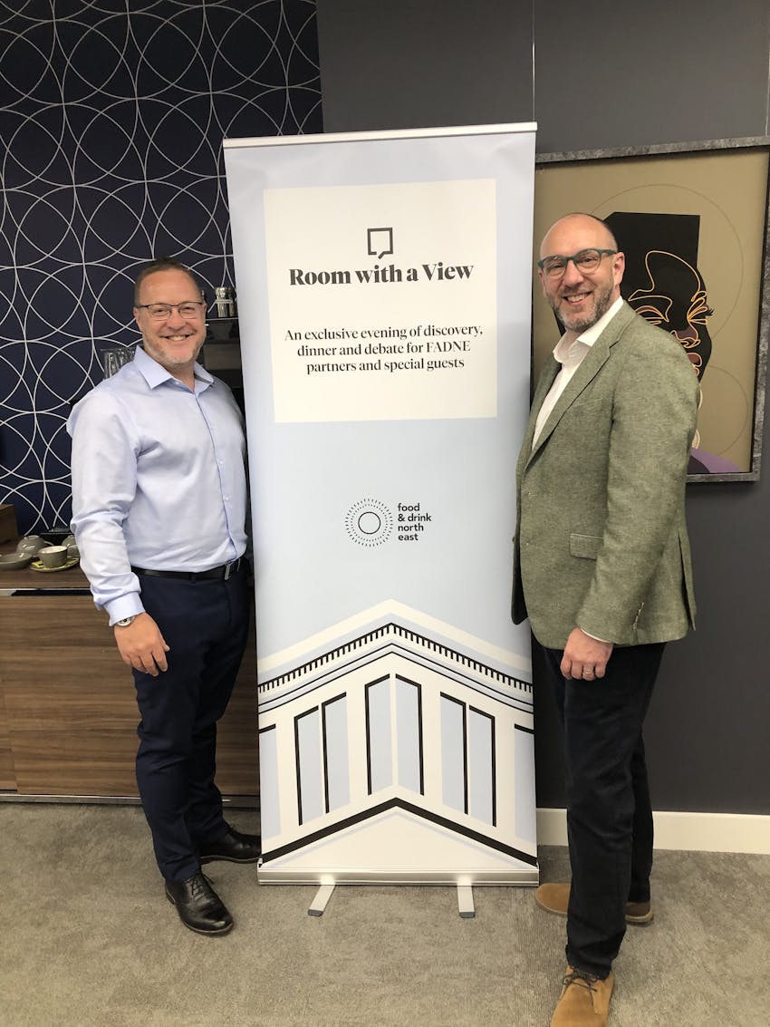 Erudus out and about: July and August 2024 - Erudus's Jon and Stephen at FADNE's Room With A View