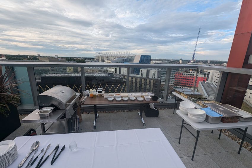 Erudus out and about: July and August 2024 - The set up at FADNE's Room With A View