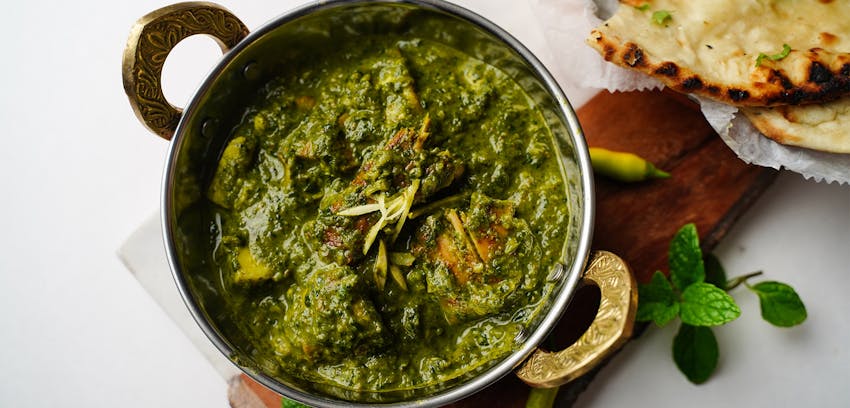 Best curry side dishes - saag