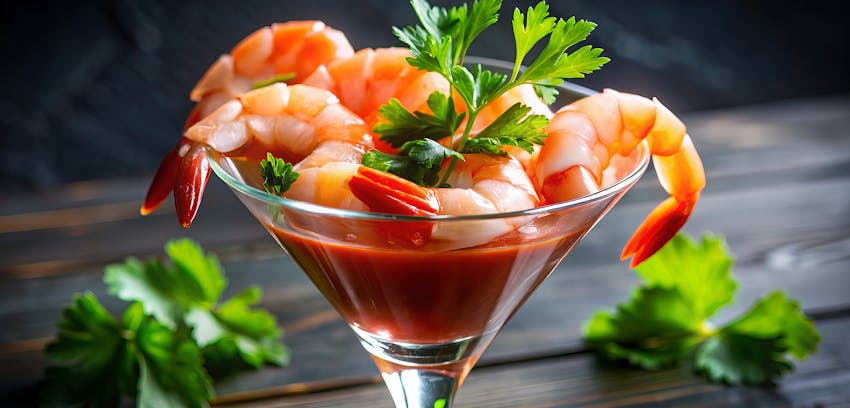 Title: Best Christmas dinner starters - prawn cocktail