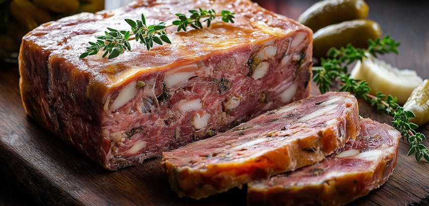 Title: Best Christmas dinner starters - ham hock terrine