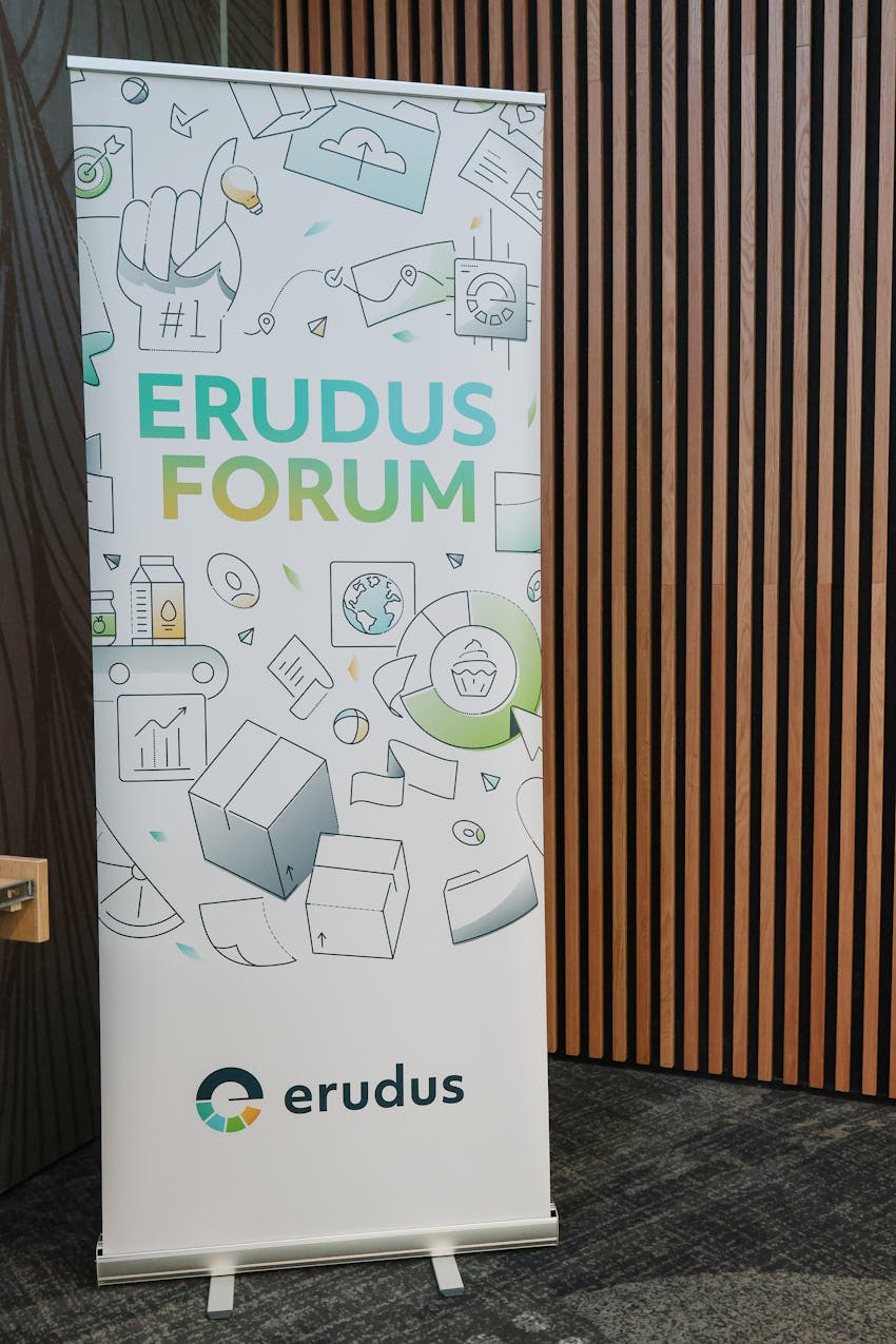 Erudus Out & About: September & October 2024  - User Forum signage