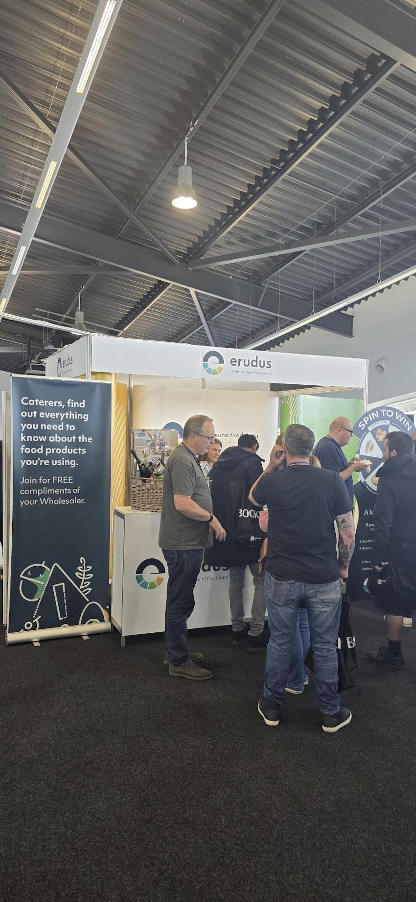 Erudus Out & About: September & October 2024 - Erudus at the Booker Catering Show