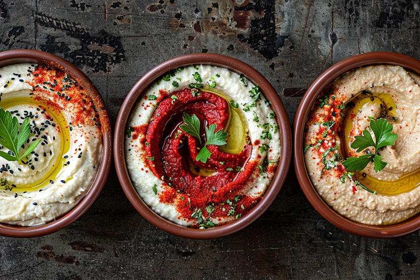 What are different kinds of dips?