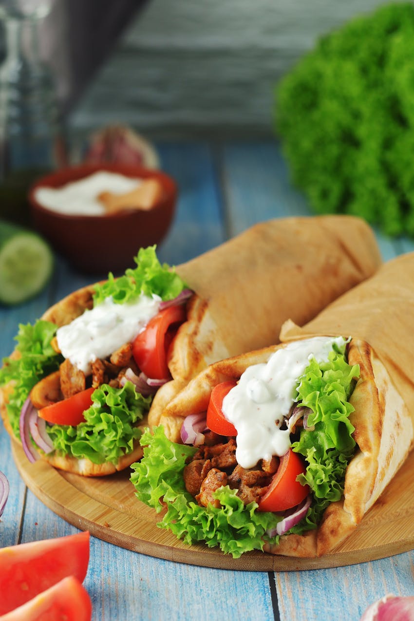What are different kinds of dips? Gyros