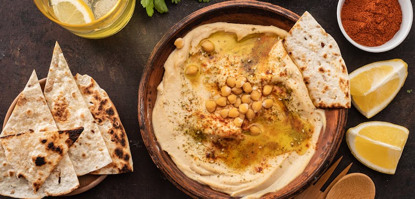 What are different kinds of dips? Hummus