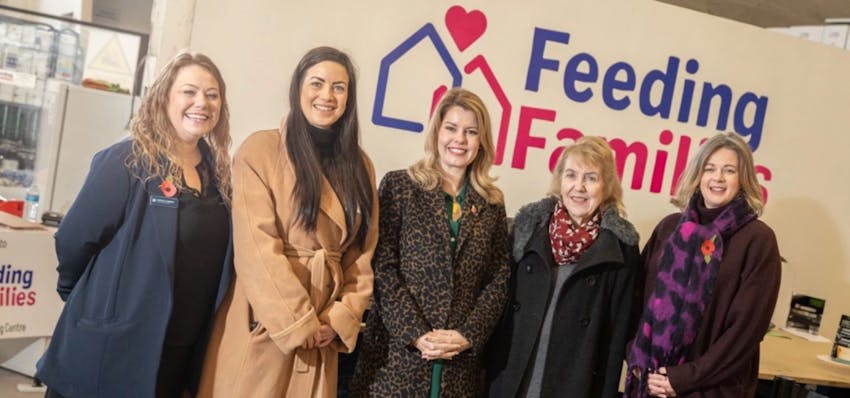North East mayor Kim McGuinness supporting Feeding Families