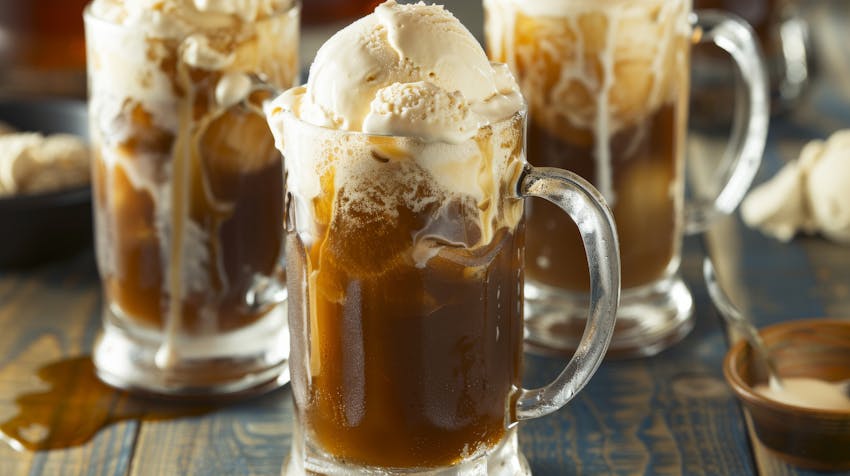 Best ice cream foods - Ice cream float