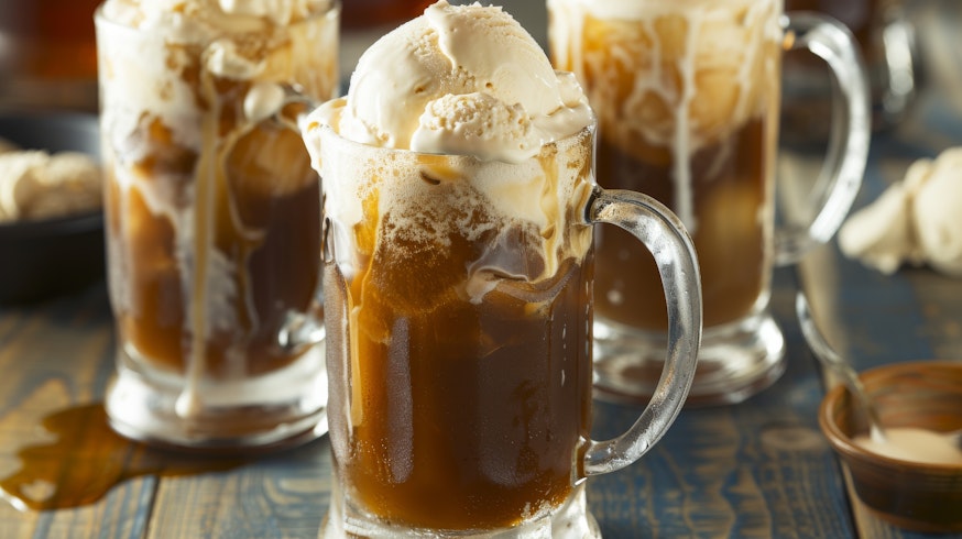 Best ice cream foods - Ice cream float