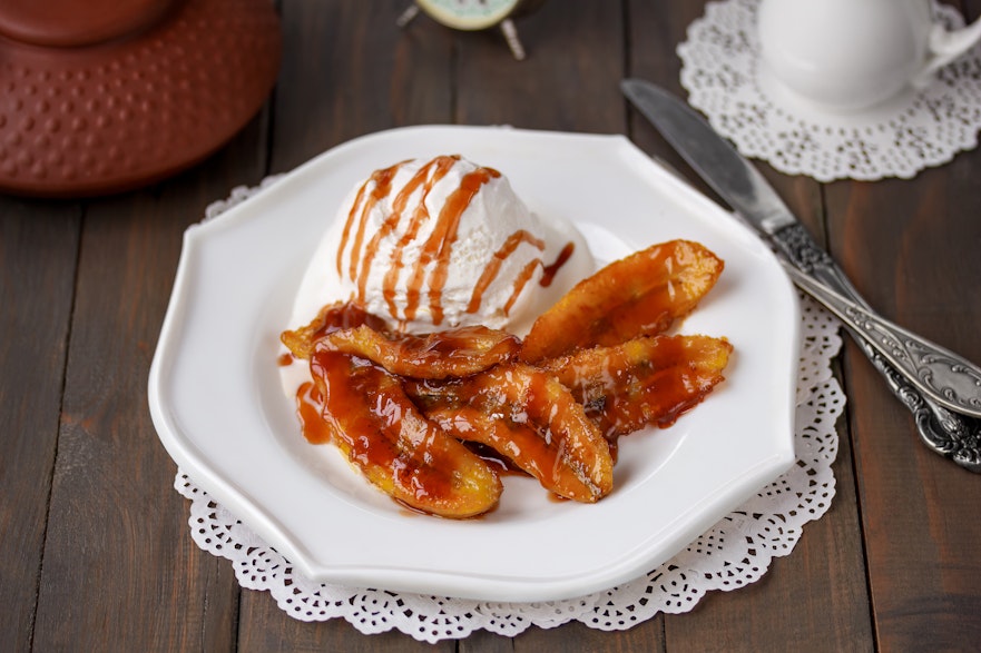 Best ice cream foods - Bananas Foster